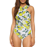 sexy solid color chest cross cover belly slimming conjoined ladies swimsuit bikini large size swimsuit - moojoy
