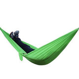 270*140cm Backpacking Hammock - Portable Nylon Parachute Outdoor Double Hammock - moojoy