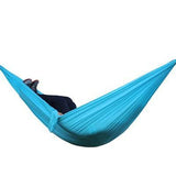 270*140cm Backpacking Hammock - Portable Nylon Parachute Outdoor Double Hammock - moojoy