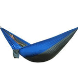 270*140cm Backpacking Hammock - Portable Nylon Parachute Outdoor Double Hammock - moojoy