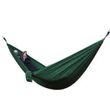 270*140cm Backpacking Hammock - Portable Nylon Parachute Outdoor Double Hammock - moojoy