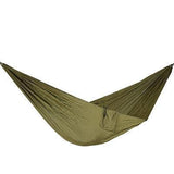 270*140cm Backpacking Hammock - Portable Nylon Parachute Outdoor Double Hammock - moojoy