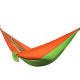 270*140cm Backpacking Hammock - Portable Nylon Parachute Outdoor Double Hammock - moojoy