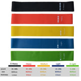 Elastic Resistance Bands Workout Rubber Loop For Fitness Gym - moojoy