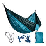 270*140cm Backpacking Hammock - Portable Nylon Parachute Outdoor Double Hammock - moojoy
