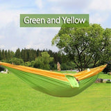 270*140cm Backpacking Hammock - Portable Nylon Parachute Outdoor Double Hammock - moojoy