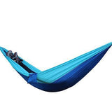 270*140cm Backpacking Hammock - Portable Nylon Parachute Outdoor Double Hammock - moojoy