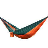 270*140cm Backpacking Hammock - Portable Nylon Parachute Outdoor Double Hammock - moojoy