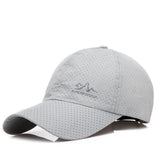 2019 Fashion Summer Cap Solid Baseball Cap Men Branded Snapback Hats For Women Outdoor Ultra-Thin Dad Hat - moojoy