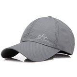 2019 Fashion Summer Cap Solid Baseball Cap Men Branded Snapback Hats For Women Outdoor Ultra-Thin Dad Hat - moojoy