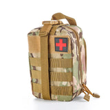 Outdoor Survival Tactical Medical First Aid Kit Molle Medical EMT Military Package Hunting Utility Belt Bag - moojoy