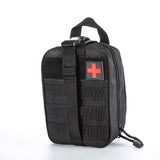 Outdoor Survival Tactical Medical First Aid Kit Molle Medical EMT Military Package Hunting Utility Belt Bag - moojoy