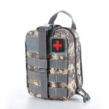 Outdoor Survival Tactical Medical First Aid Kit Molle Medical EMT Military Package Hunting Utility Belt Bag - moojoy
