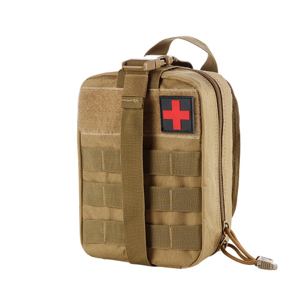 Outdoor Survival Tactical Medical First Aid Kit Molle Medical EMT Military Package Hunting Utility Belt Bag - moojoy