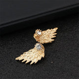 2022 New Crystal Flower Drop Earrings for Women Fashion Jewelry Gold colour Rhinestones Earrings Gift for Party Best Friend