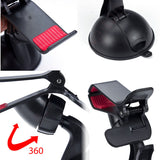 Car Phone Holder for Iphone X /6/7/8 for Sumsung Air Vent Mount Car Holder Ratotable Soporte Movil Mobile Phone Holders - moojoy