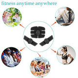 EMS Wireless Muscle Stimulator Trainer Smart Fitness Abdominal Training Electric Weight Loss Stickers Body Slimming Belt Unisex - moojoy