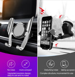 Car Phone Holder 360 Rotation Holder for Phone in Car Air Vent Mount Car Holder Stand for iPhone 7 8 XS Max Universal - moojoy