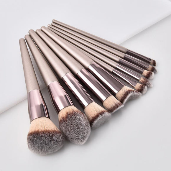 New Women's Fashion Brushes 1PC Wooden Foundation Cosmetic Eyebrow Eyeshadow Brush Makeup Brush Sets Tools  Pincel Maquiagem - moojoy
