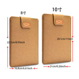 7.9-10'' Sleeve Bag Case Universal Wool Felt Fabric Tablet Cover for ipad 2018 air 1 mini huawei Samsung 10.1 MIpad 4 Pouch Capa - moojoy