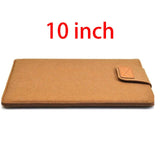 7.9-10'' Sleeve Bag Case Universal Wool Felt Fabric Tablet Cover for ipad 2018 air 1 mini huawei Samsung 10.1 MIpad 4 Pouch Capa - moojoy