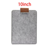 7.9-10'' Sleeve Bag Case Universal Wool Felt Fabric Tablet Cover for ipad 2018 air 1 mini huawei Samsung 10.1 MIpad 4 Pouch Capa - moojoy