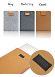 7.9-10'' Sleeve Bag Case Universal Wool Felt Fabric Tablet Cover for ipad 2018 air 1 mini huawei Samsung 10.1 MIpad 4 Pouch Capa - moojoy