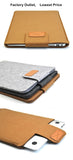 7.9-10'' Sleeve Bag Case Universal Wool Felt Fabric Tablet Cover for ipad 2018 air 1 mini huawei Samsung 10.1 MIpad 4 Pouch Capa - moojoy