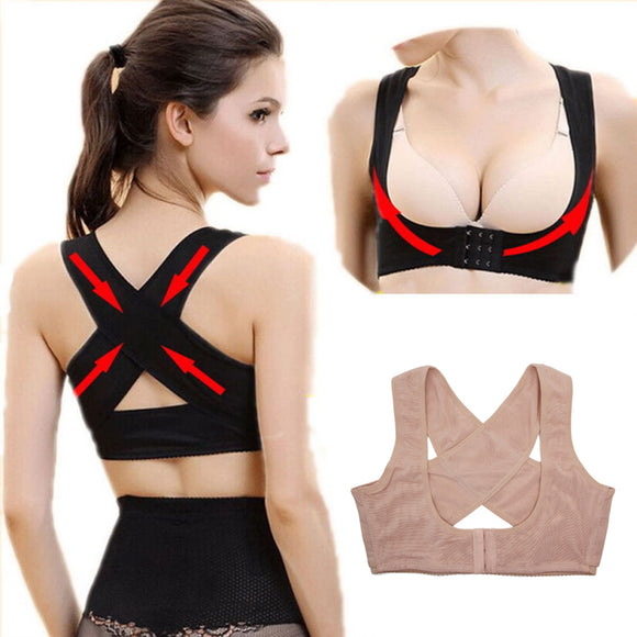 1PCS Women Chest Posture Corrector Support Belt Body Shaper Corset Shoulder Brace for Health Care Drop Shipping S/M/L/XL/XXL - moojoy