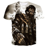 Newest Wolf 3D Print Animal Cool Funny T-Shirt Men Short Sleeve Summer Tops T Shirt Tshirt Male Fashion T-shirt male 4XL - moojoy