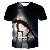 Newest Wolf 3D Print Animal Cool Funny T-Shirt Men Short Sleeve Summer Tops T Shirt Tshirt Male Fashion T-shirt male 4XL - moojoy