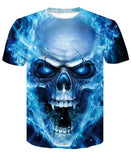 Newest Wolf 3D Print Animal Cool Funny T-Shirt Men Short Sleeve Summer Tops T Shirt Tshirt Male Fashion T-shirt male 4XL - moojoy