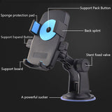 Car Phone Holder For iPhone Samsung Cell Mobile Phone Stand Mount Holder For Phone In Car Air Vent Windshield Support Smartphone - moojoy