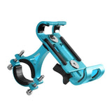 Full Aluminium Alloy Mobile Phone Holder Stands For Bicycle Motorcycle Metal Mountain Bike Road Bike Phone Holder for iphone 6 8 - moojoy