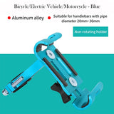 Full Aluminium Alloy Mobile Phone Holder Stands For Bicycle Motorcycle Metal Mountain Bike Road Bike Phone Holder for iphone 6 8 - moojoy