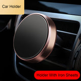 Magnetic Phone Holder For Phone In Car Air Vent Mount Universal Mobile Smartphone Stand Magnet Support Cell Holder For Iphone 7 - moojoy