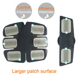 EMS Wireless Muscle Stimulator Trainer Smart Fitness Abdominal Training Electric Weight Loss Stickers Body Slimming Belt Unisex - moojoy