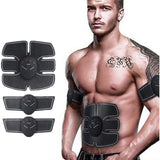 EMS Wireless Muscle Stimulator Trainer Smart Fitness Abdominal Training Electric Weight Loss Stickers Body Slimming Belt Unisex - moojoy
