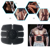 EMS Wireless Muscle Stimulator Trainer Smart Fitness Abdominal Training Electric Weight Loss Stickers Body Slimming Belt Unisex - moojoy