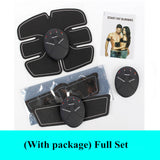 EMS Wireless Muscle Stimulator Trainer Smart Fitness Abdominal Training Electric Weight Loss Stickers Body Slimming Belt Unisex - moojoy