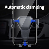 Universal Car Phone Holder For Phone In Car Air Vent Mount Stand No Magnetic Mobile Holder For iPhone Smartphone Gravity Bracket - moojoy