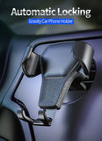 Universal Car Phone Holder For Phone In Car Air Vent Mount Stand No Magnetic Mobile Holder For iPhone Smartphone Gravity Bracket - moojoy