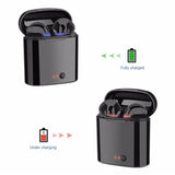 i7s TWS Wireless Bluetooth Earphone Stereo Earbud Headset With Charging Box for All Bluetooth tablet Smart phone earphone - moojoy