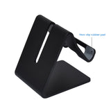 Mobile Phone Holder Stand Aluminium Alloy Metal Tablet Stand Universal Desk Holder for iPhone X/8/7/6/5 Plus Samsung - moojoy