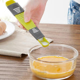 Spoon, Double Sided Powder Metering Spoons Tool 9 Stalls Metric Spoon, For Baking Cooking Coffee Sugar Salt Milk Powder Spices - moojoy