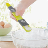 Spoon, Double Sided Powder Metering Spoons Tool 9 Stalls Metric Spoon, For Baking Cooking Coffee Sugar Salt Milk Powder Spices - moojoy